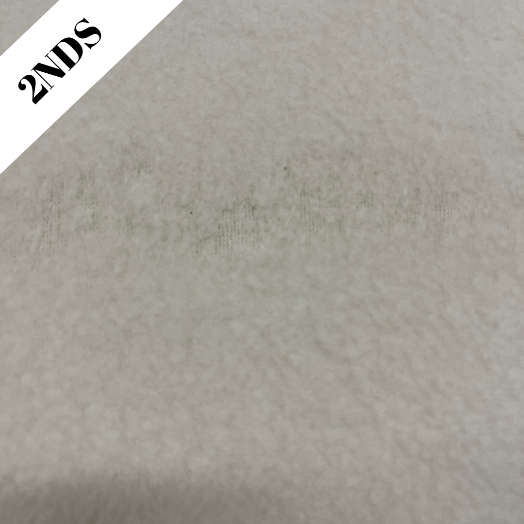 Fabric 2nds | 10357 | Medium Weight Fleece | Natural Undyed