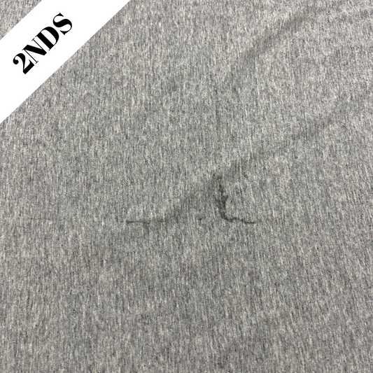 Fabric 2nds | 20780T | Tubular Lightweight Jersey | Heather Grey