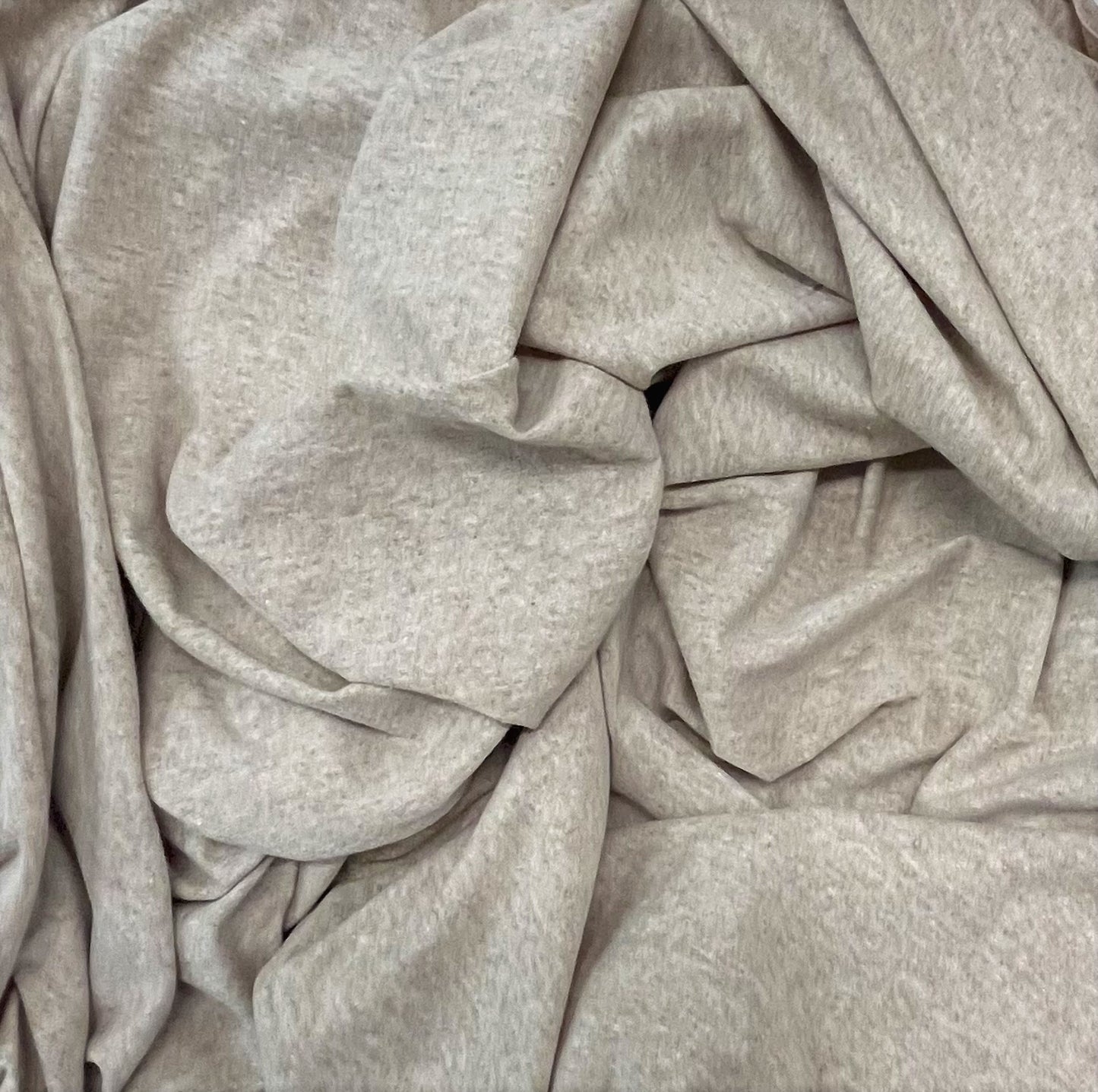 Sample Swatch | 50/50 Lightweight Jersey | Linen