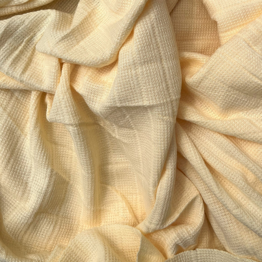 Sample Swatch |  Pointelle | Buttercup