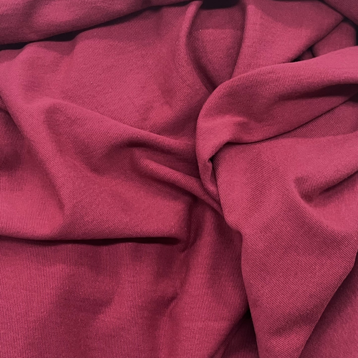 Sample Swatch | 1 x 1 Baby Rib | Burgundy