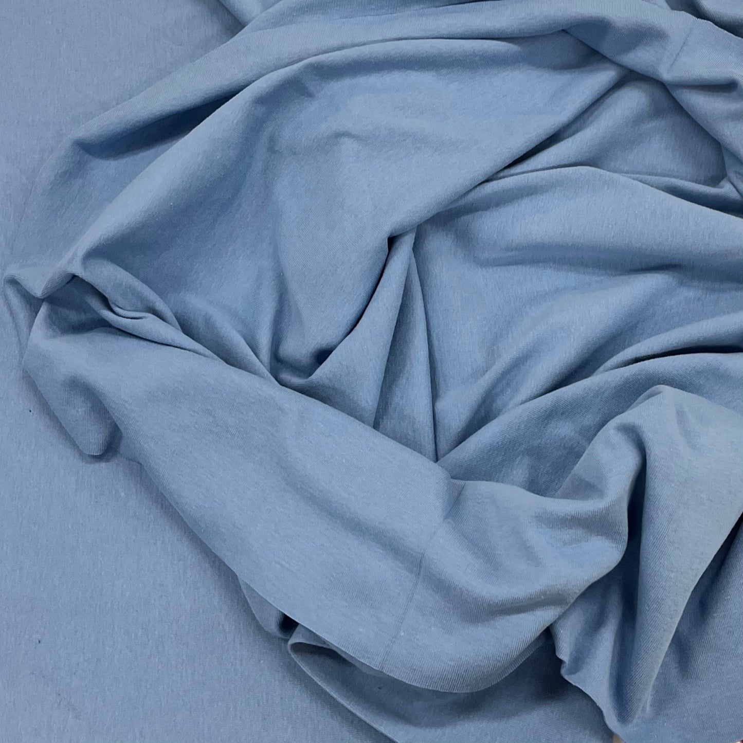 Sample Swatch | 1 x 1 Baby Rib | China Blue