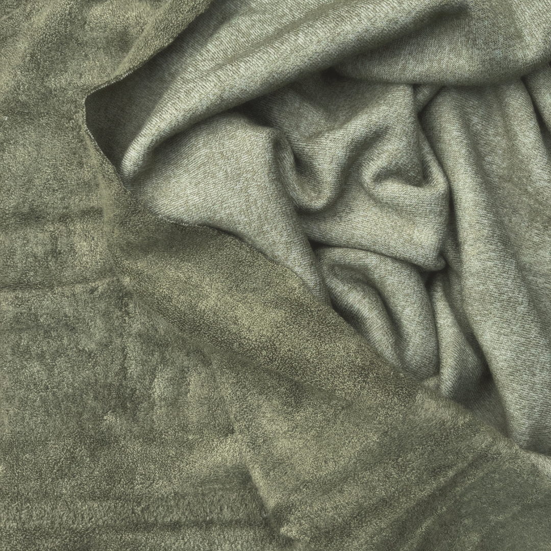 Sample Swatch | Tri-Blend French Terry | Green