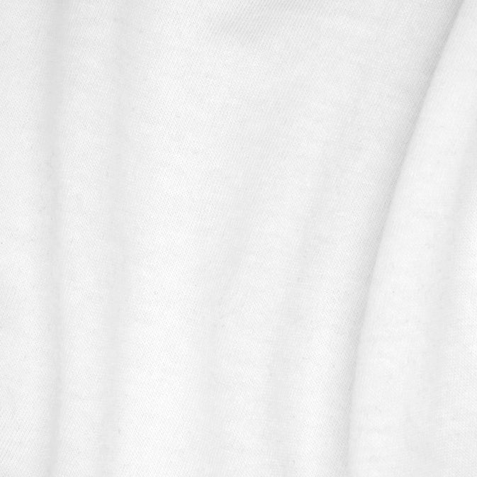 Sample Swatch | Medium Weight Interlock | Peroxide White