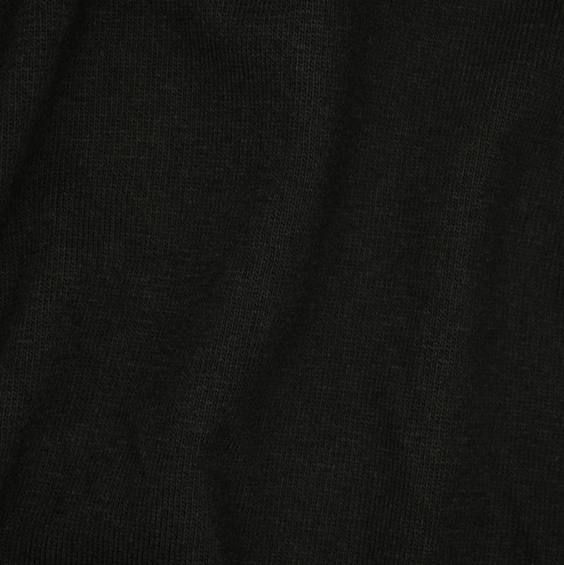 Sample Swatch | 10114 | Heavyweight 1 x 1 Rib |  Black