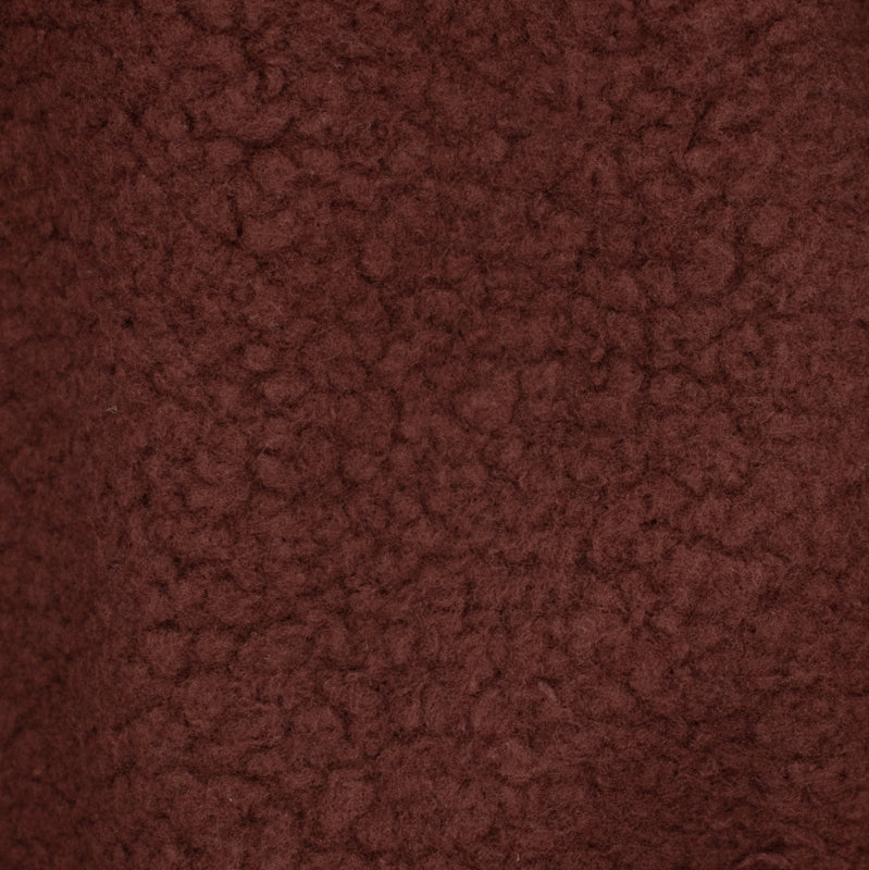Sample Swatch | Burly Fleece | Oxblood