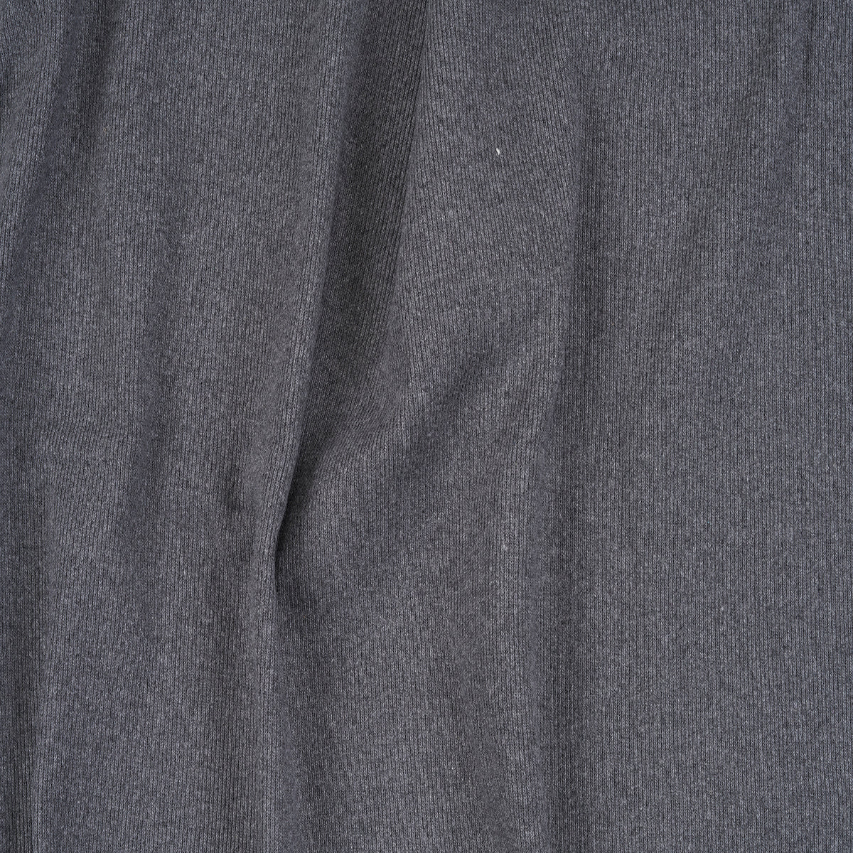 Black Organic Cotton Tubular Ribbing Fabric
