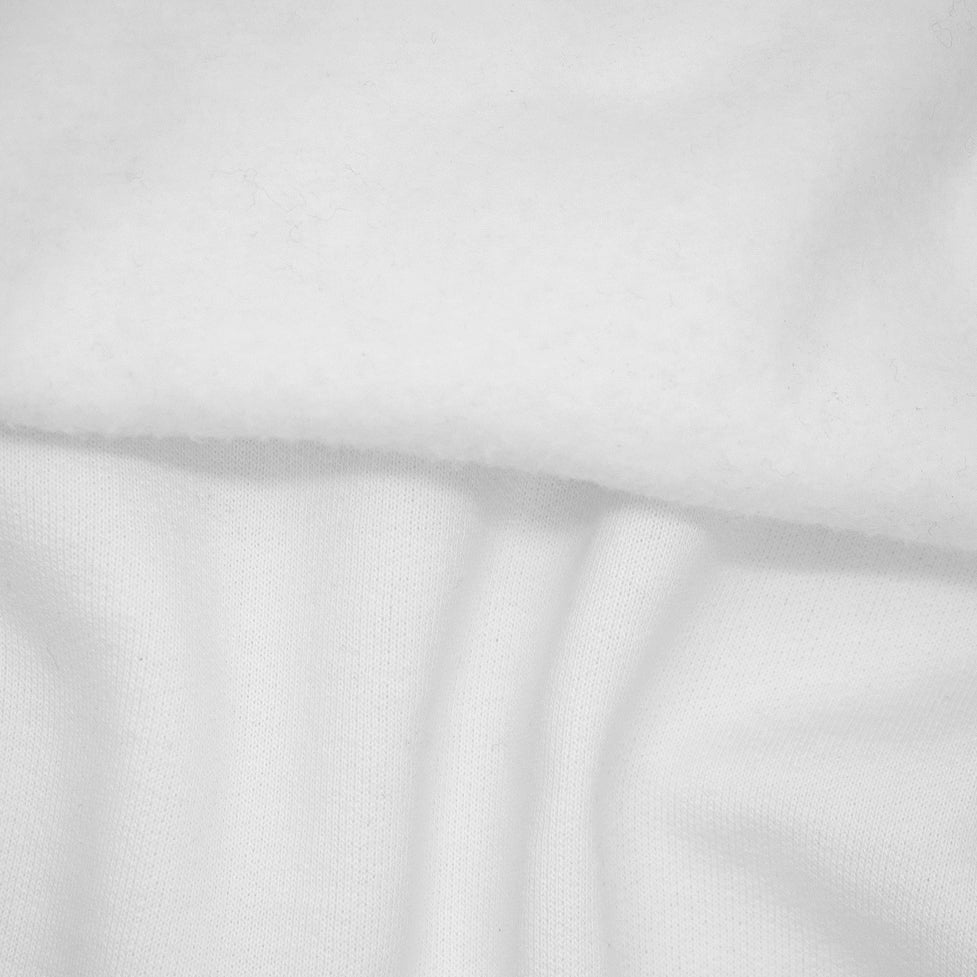 Sample Swatch | Lightweight Fleece | Peroxide White (PFD)