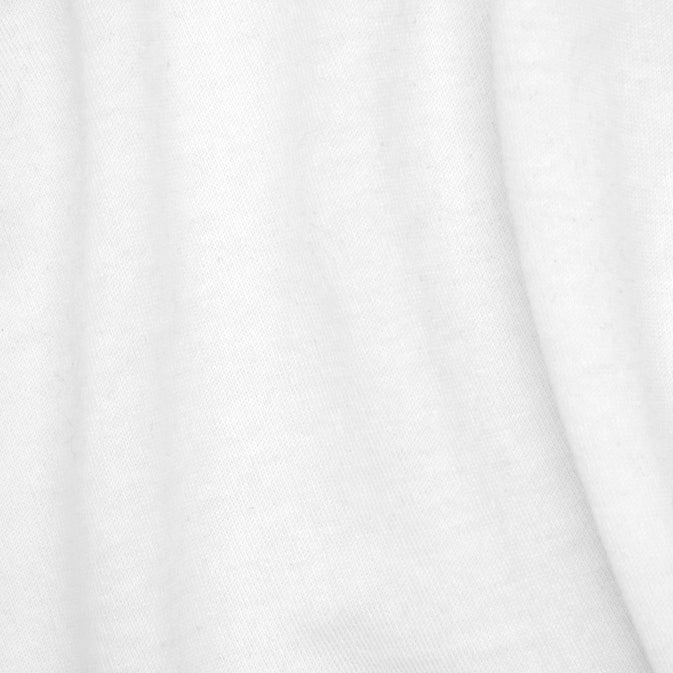 Mediumweight Organic Cotton Fleece - Grown & Made in USA - Peroxide White (PFD) Mediumweight Organic Cotton Fleece - Grown & Made in USA - Peroxide White (PFD)