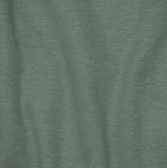 Sample Swatch | 1 x 1 Baby Rib | Smokey Teal