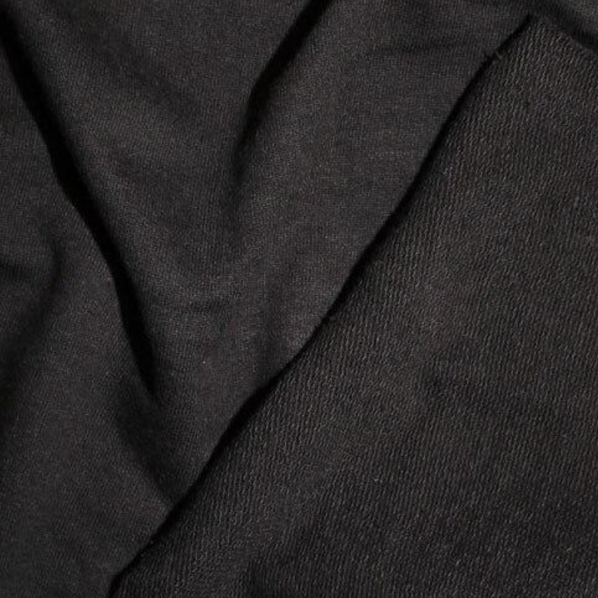 2054 | Lightweight French Terry | Black