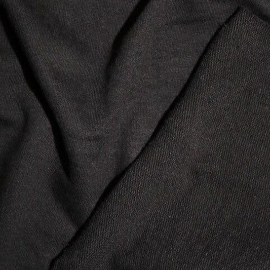 2054 | Lightweight French Terry | Black