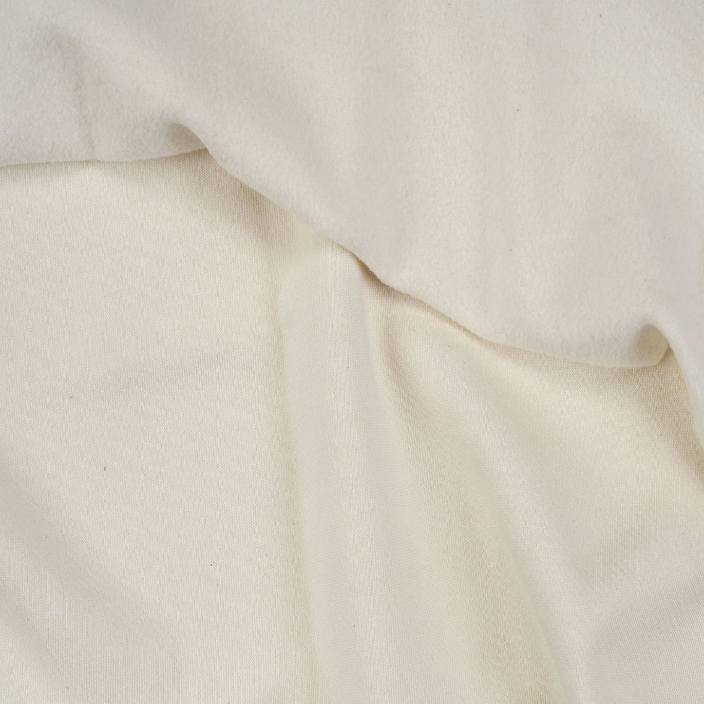 Sample Swatch | Burly Fleece | Natural Undyed
