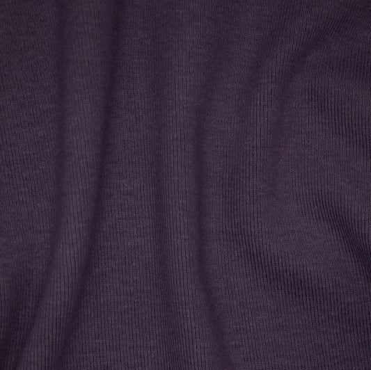 20390T | Tubular 1 x 1 Baby Rib | Plum