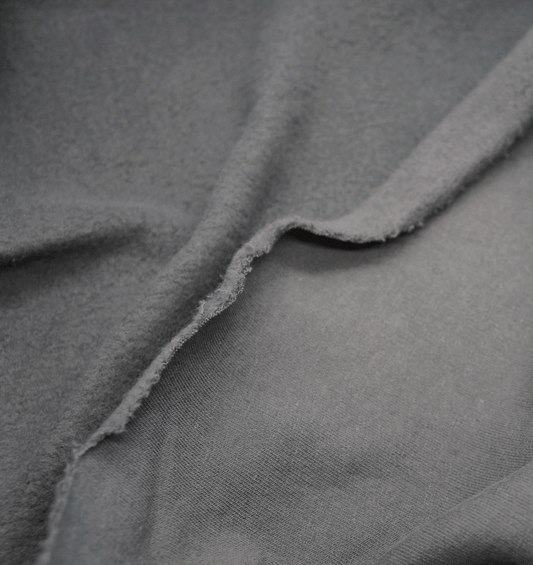 Sample Swatch | Lightweight Fleece | Graphite