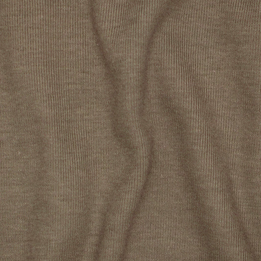 Sample Swatch | 1 x 1 Baby Rib | Taupe