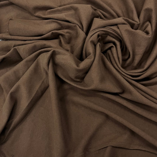 Sample Swatch | Medium Weight Jersey | Coffee